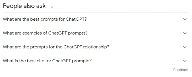 ChatGPT Prompts FAQ