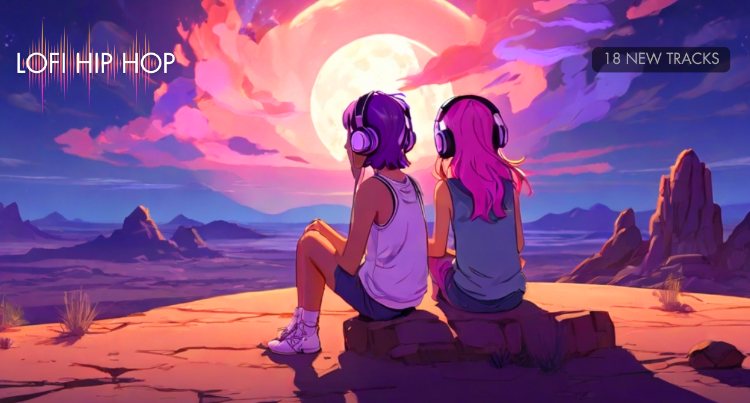 LoFi Music and AI Art: How LoFi Moon Girls is Catching On